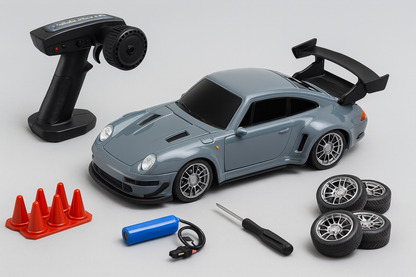 DRFTX SlideMaster – Pro 1:24 RC Drift Car (4WD + LED)